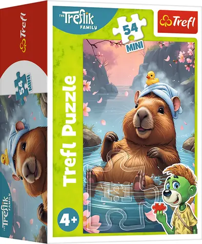Trefl Puzzle Treflíci: Bobor / 54 dielikov / 20 x 13 cm