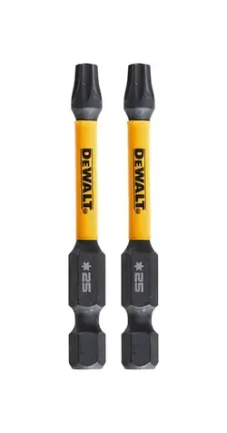DeWalt Sada bitov T25 / Sada bitov / 57 mm / 2 ks
