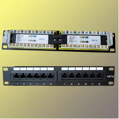 OEM Patch panel 10" UTP Cat.6 / Patch panel / 12 portov