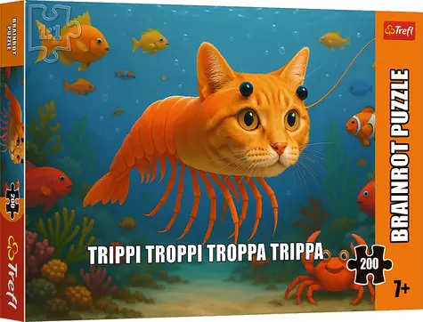 Trefl Puzzle BrainRots: Trippi Troppi Troppa Trippa / 200 dielikov / 48 x 34 cm