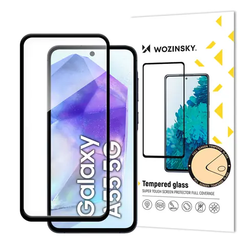 Wozinsky Full Glue / Ochranné sklo / Samsung Galaxy S24 FE / Super odolné / Celoplošné lepenie