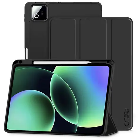 Tech-Protect SmartCase Pen čierna / Puzdro / XIAOMI Pad 7 / 7 Pro / 8 / 8 Pro 11,2"