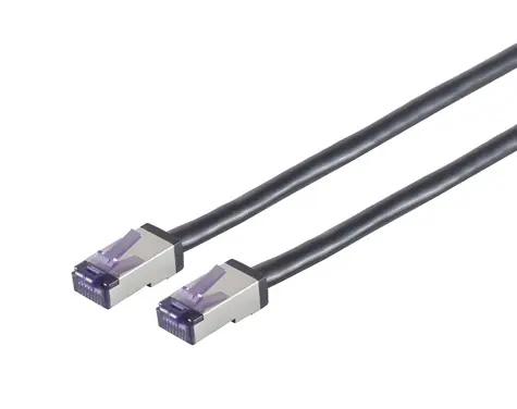 Lanview Cat6a S/FTP HIGH-FLEX čierna / Sieťový kábel / RJ-45 / 30 m / PoE