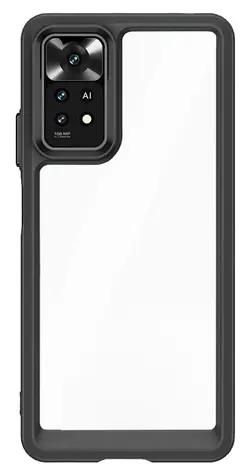 Hurtel Outer Space Case pre Xiaomi Poco M4 Pro 5G čierna / Ochranný kryt / Silikónový