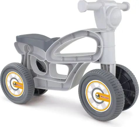 CHICOS Odrážadlo Mini Custom šedej / od 10 mesiacov / 54 x 23 x 38 cm