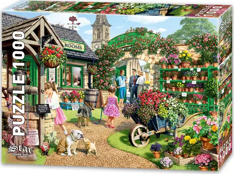 STAR Puzzle Záhradníctvo Glenny's / 1000 dielikov / 68 × 48 cm