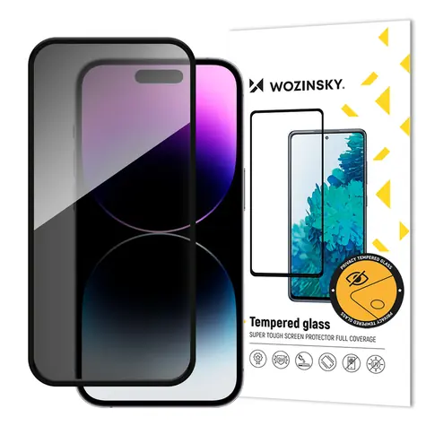 Wozinsky Privacy Glass / Ochranné sklo / Privacy filter / Temperované sklo / Apple iPhone 16