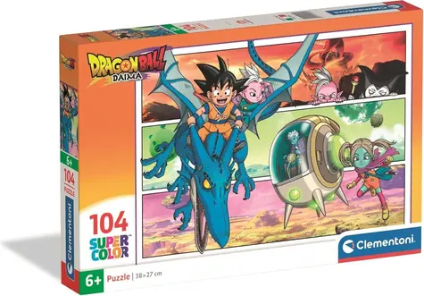 Clementoni Puzzle Dragon Ball Daima: Goku a Shenron / 104 dielikov / od 6 rokov