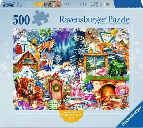 Ravensburger Puzzle Horská dedinka XXL / 500 dielikov