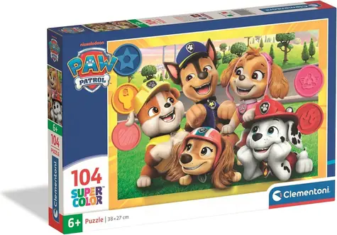 Clementoni Puzzle Tlapková patrola (25013) / 104 dielikov / od 6 rokov