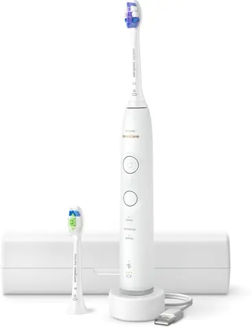 Philips Sonicare 6500 HX7410/02 biela / Sonická elektrická zubná kefka / Bluetooth / výdrž batérie 504 h