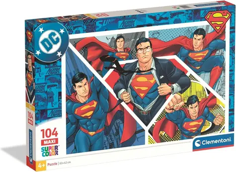 Clementoni Puzzle Superman MAXI / 104 dielikov