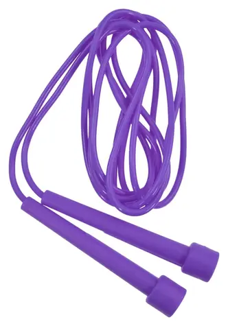 Lifefit Švihadlo SPEED ROPE 280 cm fialové / PVC lano / plastové rukoväte / nastaviteľná dĺžka