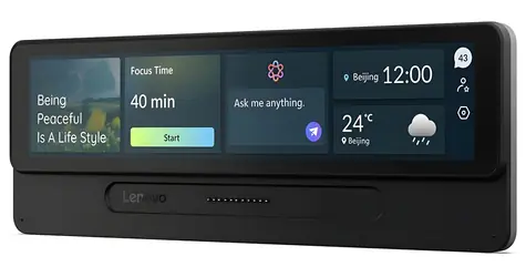 Lenovo MagicBay HUD šedá / Doplnkový displej / pre ThinkBook / magnetické uchytenie Pogo Pin