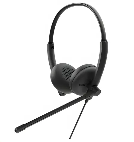 DELL WH125 / Headset s mikrofónom / USB-A / Na uši / čierna / kábel 2,1 m