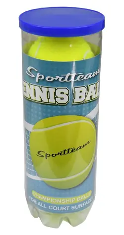 Sportteam Tenisové loptičky CHAMP / 3 ks / O 65,5-68,5 mm