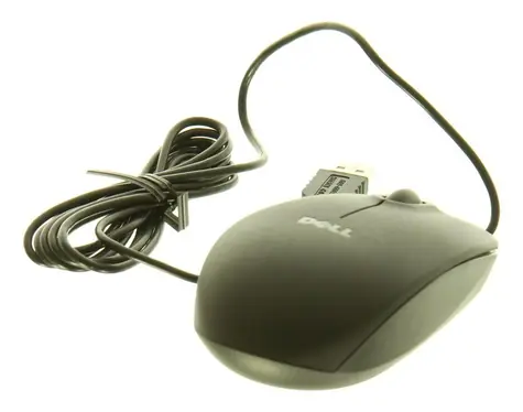 DELL myš 3 tlačidlá drôtová / Myš / USB