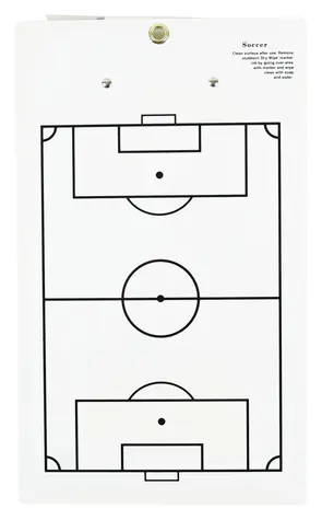 Rulyt Taktická futbalová tabuľa s klipom / Taktická tabuľa / 40 x 24 cm