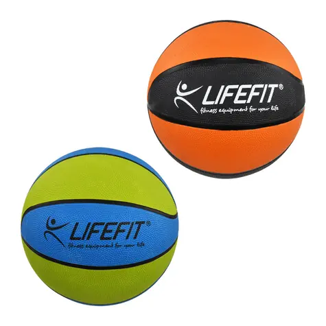 Lifefit Basketbalová lopta veľ. 7 / Syntetická guma / Do interiéru aj exteriéru