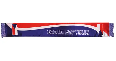 Sportteam Šál ČR 3 / Šál / 100% polyester / 130x18 cm