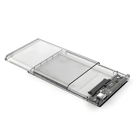 Orico 2139C3 transparentný / Box pre HDD/SSD / 2,5" / USB-C / 5 Gbps