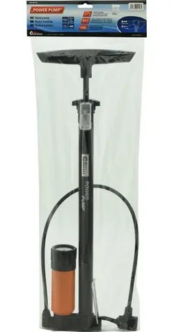 Compass POWER PUMP / Hustilka ručná / 590 x 32 mm / s manometrom / max. 11 bar (160 PSI)