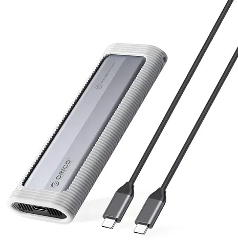 Orico AXM2F sivá / Externý box pre M.2 SATA SSD / USB-C 3.2