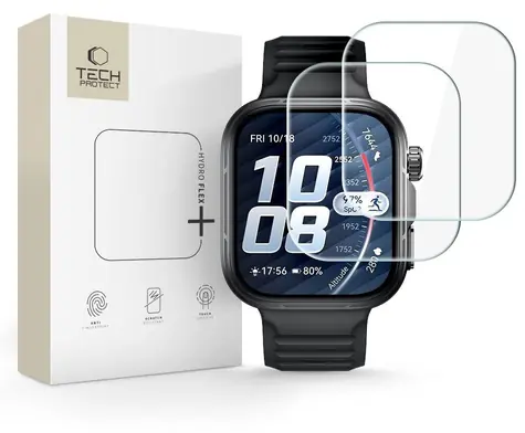 Tech-Protect Hydro Flex+ pre Huawei Watch Fit 5 Pro / Ochranná fólia / Hydrogélová / 2 ks