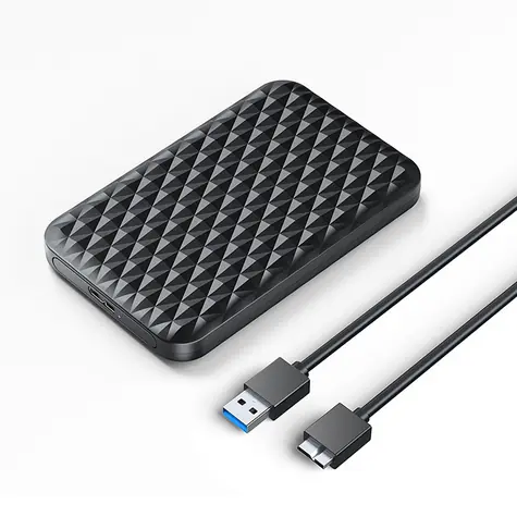 Orico 2520U3-V1 čierna / Box pre 2,5" HDD / SSD / USB Micro-B / 5 Gb / s