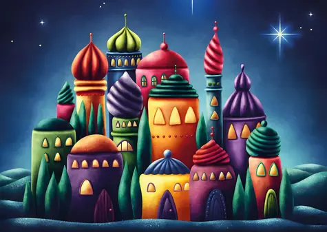 YAZZ Puzzle Betlehemská hviezda / 1000 dielikov / 68 x 48 cm