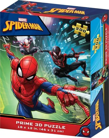 Prime 3D Puzzle Spiderman 3D / 200 dielikov / 3D efekt / 31 x 46 cm