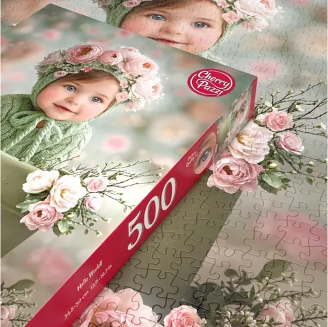 Cherry PAZZI Puzzle Ahoj svete! / 500 dielikov / 50 x 34,5 cm