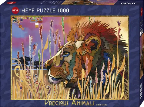HEYE Puzzle Precious Animals: Dajte si pauzu / 1000 dielikov / 70 x 50 cm