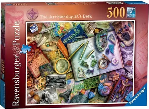 Ravensburger Puzzle Archeológov stôl / 500 dielikov