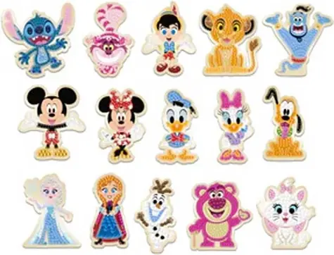 Diamantové maľovanie Odznak Disney prekvapenie / Diamantové maľovanie / 1 ks / mix motívov