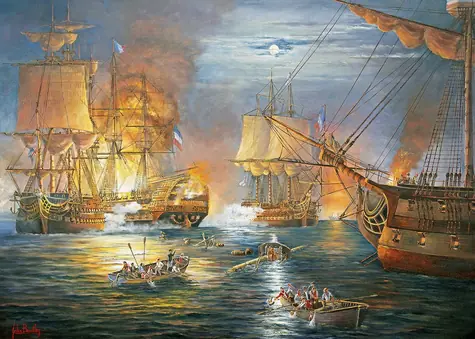 ALIPSON Puzzle Bitka na Níle / 1000 dielikov / 69 x 47,8 cm