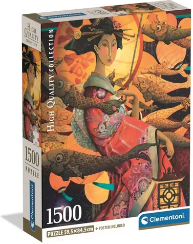 Clementoni Puzzle Tanec Koinobori / 1500 dielikov / od 14 rokov