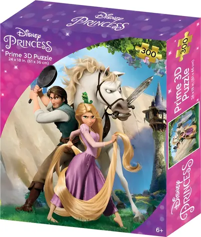 Prime 3D Puzzle Na vlásku 3D / 300 dielikov / 61 × 46 cm