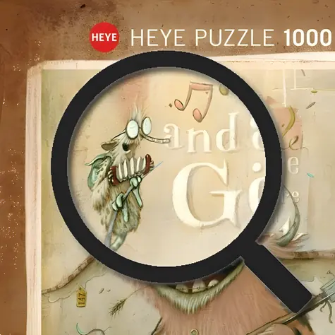 HEYE Puzzle Zozoville: Banjo / 1000 dielikov / 50 x 70 cm