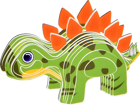 JOKOMISIADA 3D puzzle Stegosaurus / 36 dielikov