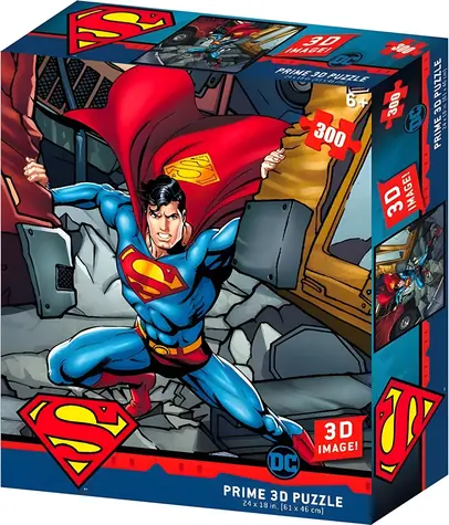 Prime 3D Puzzle Superman 3D / 300 dielikov