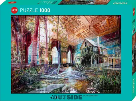 HEYE Puzzle In, Outside: Votrelec / 1000 dielikov / 70 x 50 cm