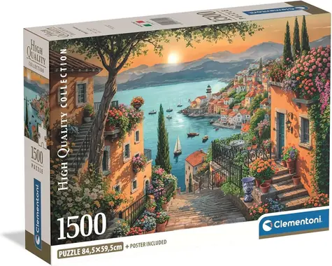 Clementoni Puzzle Schodisko / 1500 dielikov / od 18 rokov