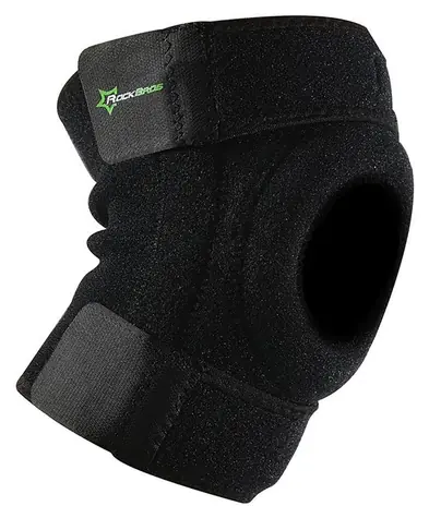 Rockbros LF1106M čierna / Bandáž na koleno a jabĺčko / Veľkosť M