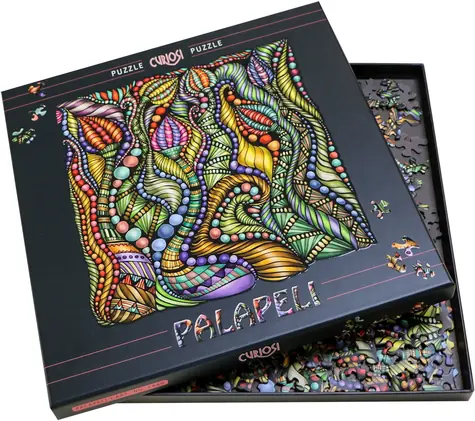 CURIOSI Štvorcové puzzle Palapeli: Kúzelný púčik / 251 dielikov / 28 × 28 cm