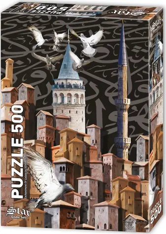 STAR Puzzle Očarenie Galatskou vežou / 500 dielikov