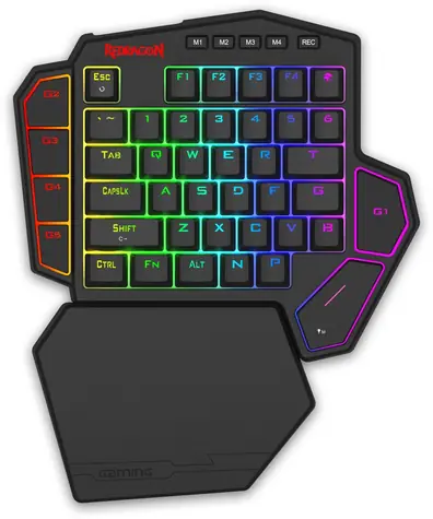 Redragon K585RGB-M DITI / Klávesnica / Magnetické spínače UltraMag / RGB podsvietenie
