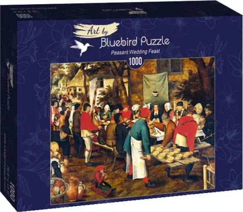 BlueBird Puzzle Vidiecka svadobná hostina (F-60224) / 1000 dielikov / od 14 rokov