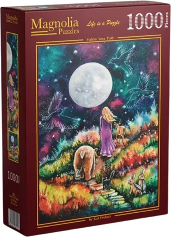 MAGNOLIA Puzzle Choď svojou cestou / 1000 dielikov / 48 x 68 cm