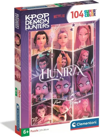 Clementoni Puzzle K-Pop: Lovkyňa démonov / 104 dielikov